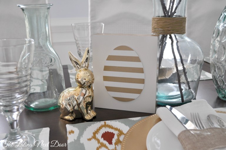 Setting an Easter Table on a Budget