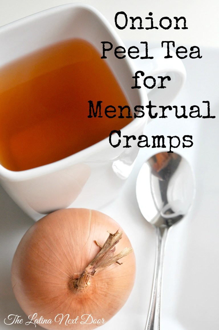 Onion Peel Tea for Menstrual Cramps