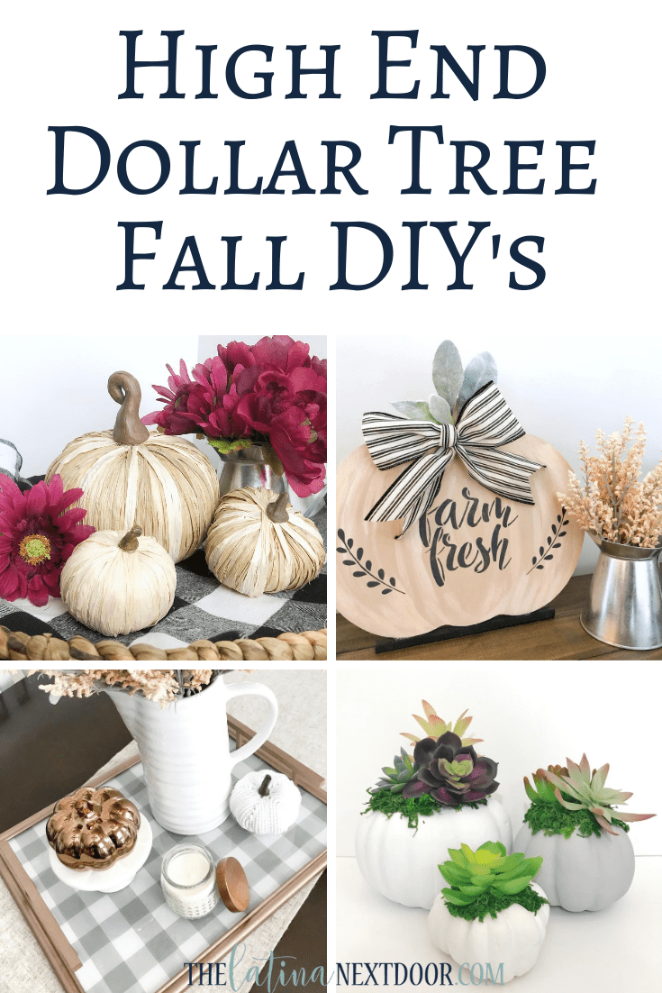 7 High End Dollar Tree Fall DIYs