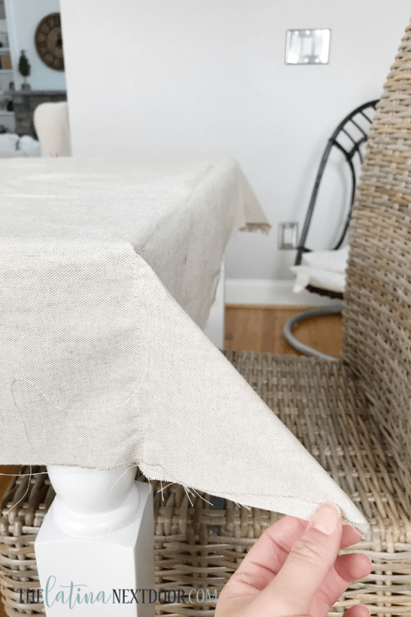 How to Make a Tablecloth Farmhouse Style 4 How to Make a Tablecloth Farmhouse Style