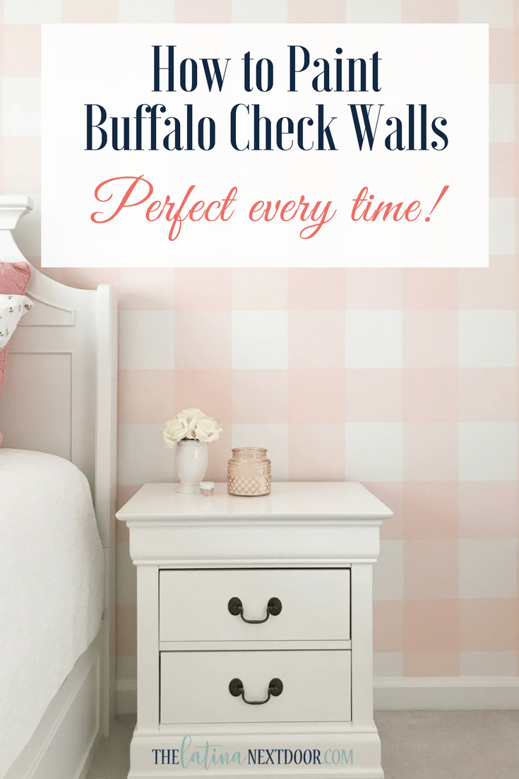How to Paint a Buffalo Check Wall