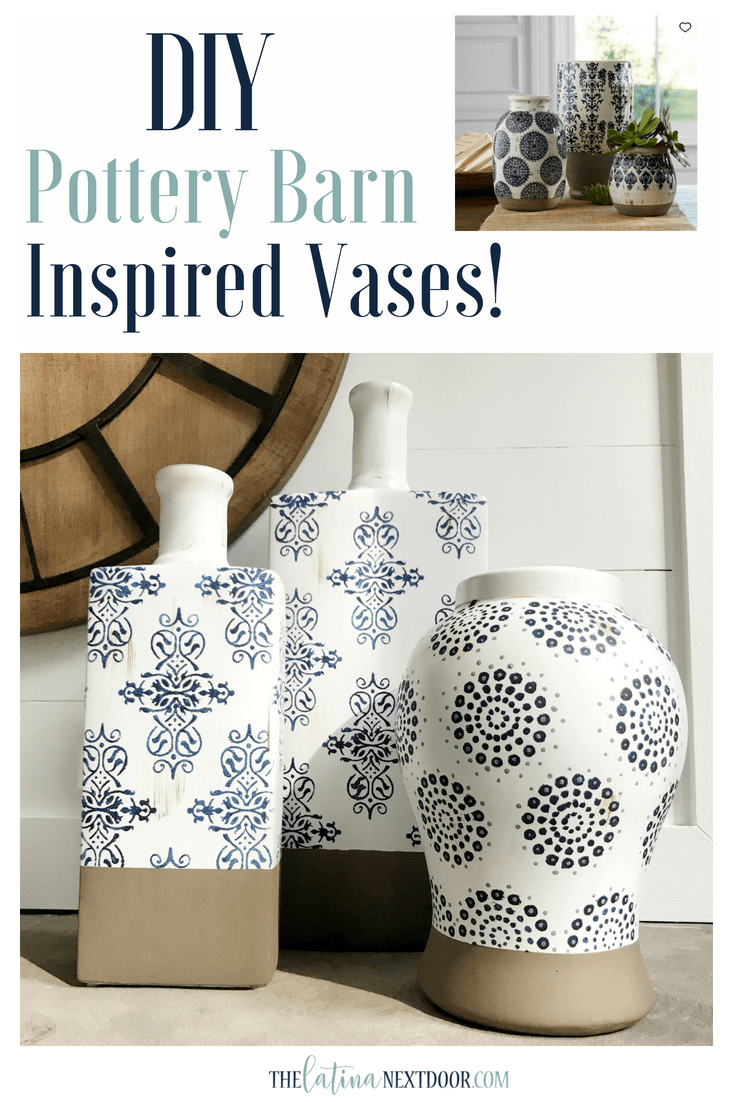 DIY Pottery Barn Vases