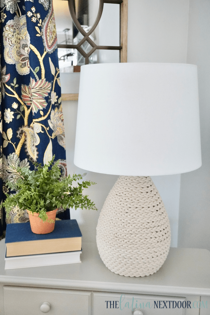 Serena & Lily Rope Lamp Dupe