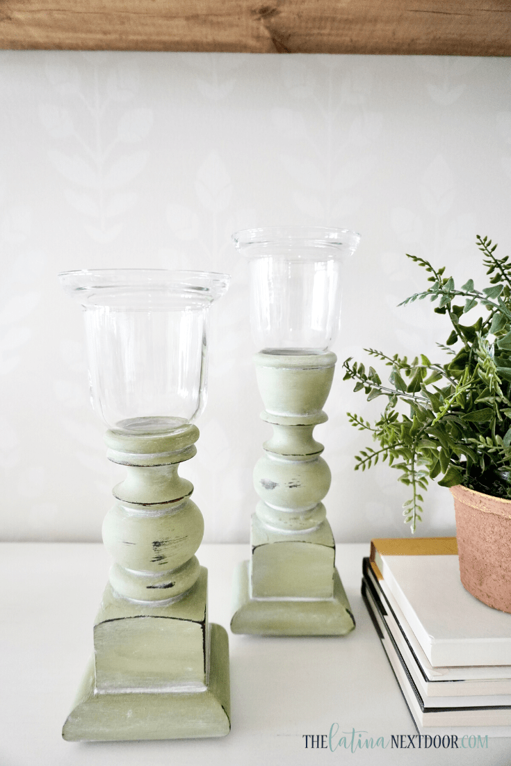 DIY Candlesticks From Old Banisters